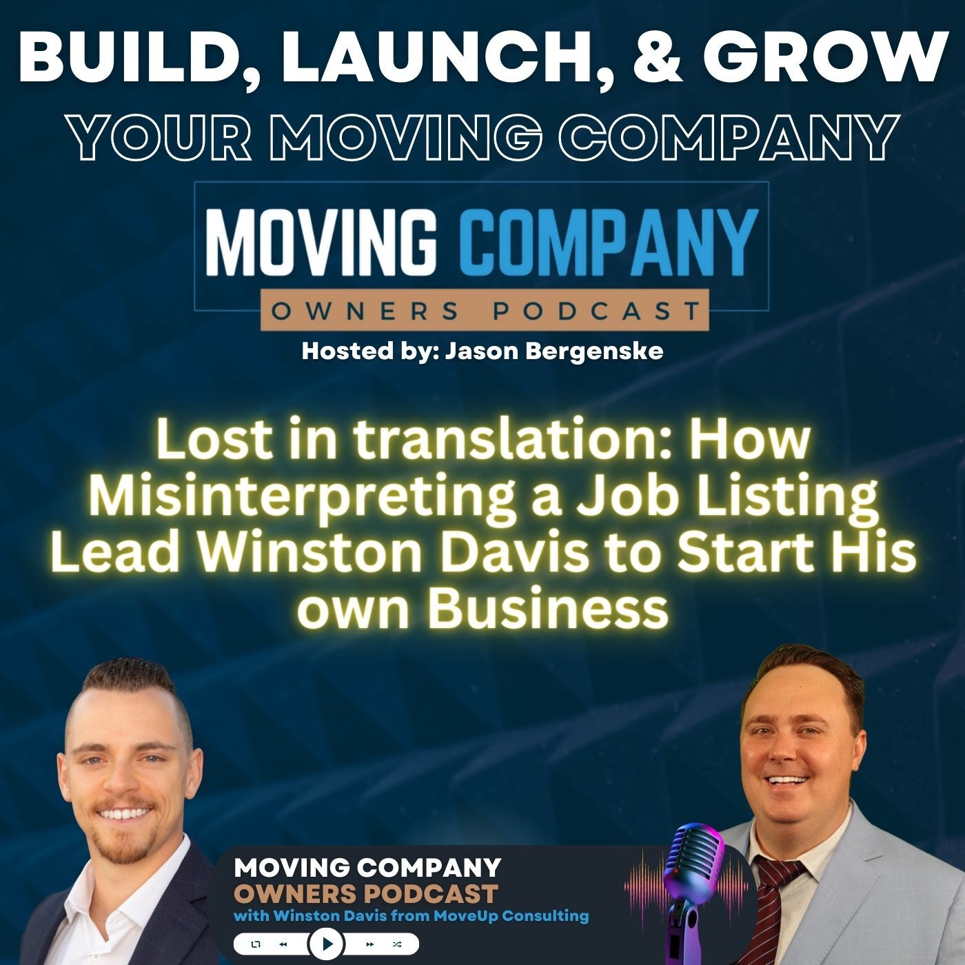Lost in Translation: How Misinterpreting a Job Listing Lead Winston Davis to Starting His Own Business
