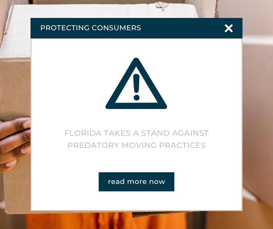 Florida Takes a Stand Against Predatory Moving Practices