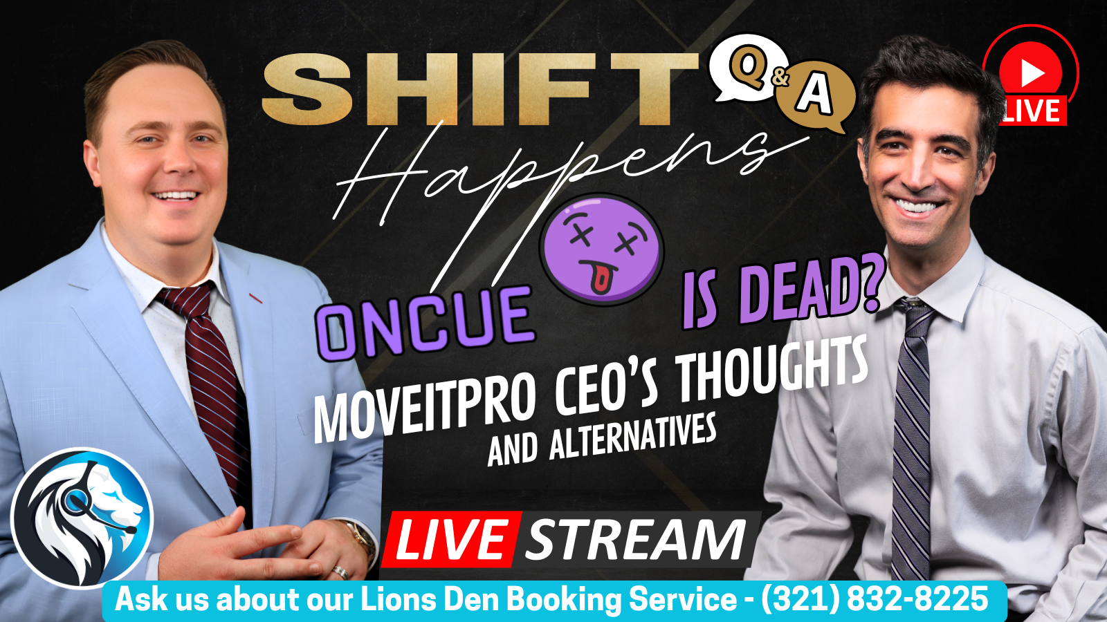 Episode 5 - Q&A LIVESTREAM - MoveitPro CEO Jason Bergenske's Thoughts on Oncue Suddenly SHUTTING DOWN!