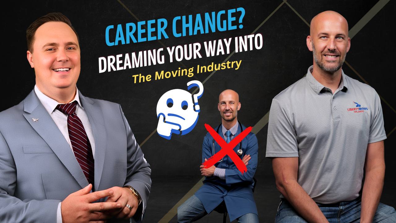 Episode 22 - Patrick's Journey from SLEEP STUDY to MOVING Industry Pro!  - Is this YOUR Next Career?