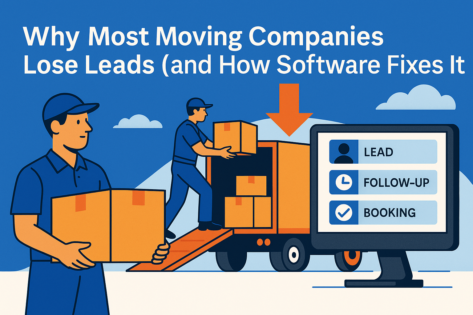 Why Most Moving Companies Lose Leads (and How Software Fixes It)