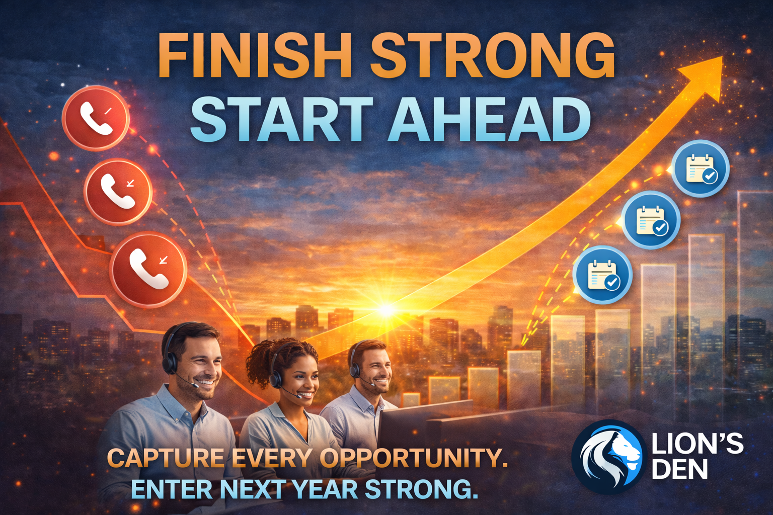 Don’t Lose Leads at the Finish Line: How Lion’s Den Helps Movers Close the Year Strong