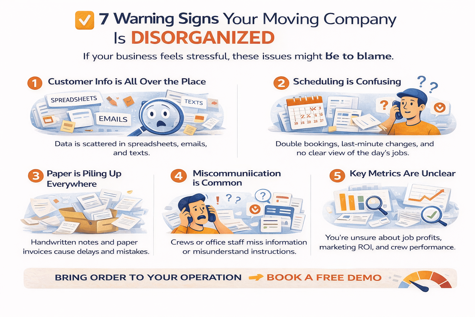 Why Your Moving Company Feels Disorganized — Even When Business Is Good