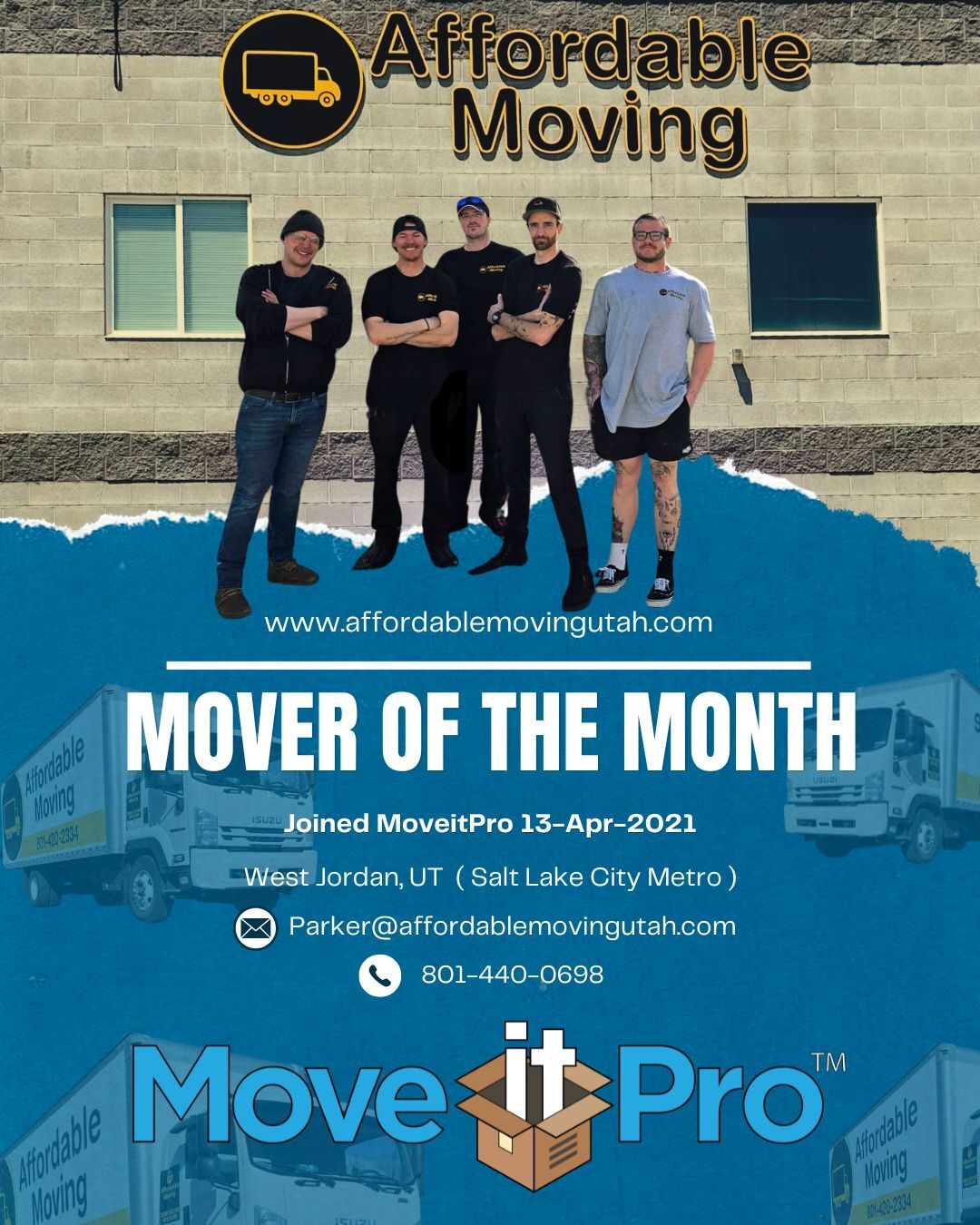 Mover of the Month for April 2026!