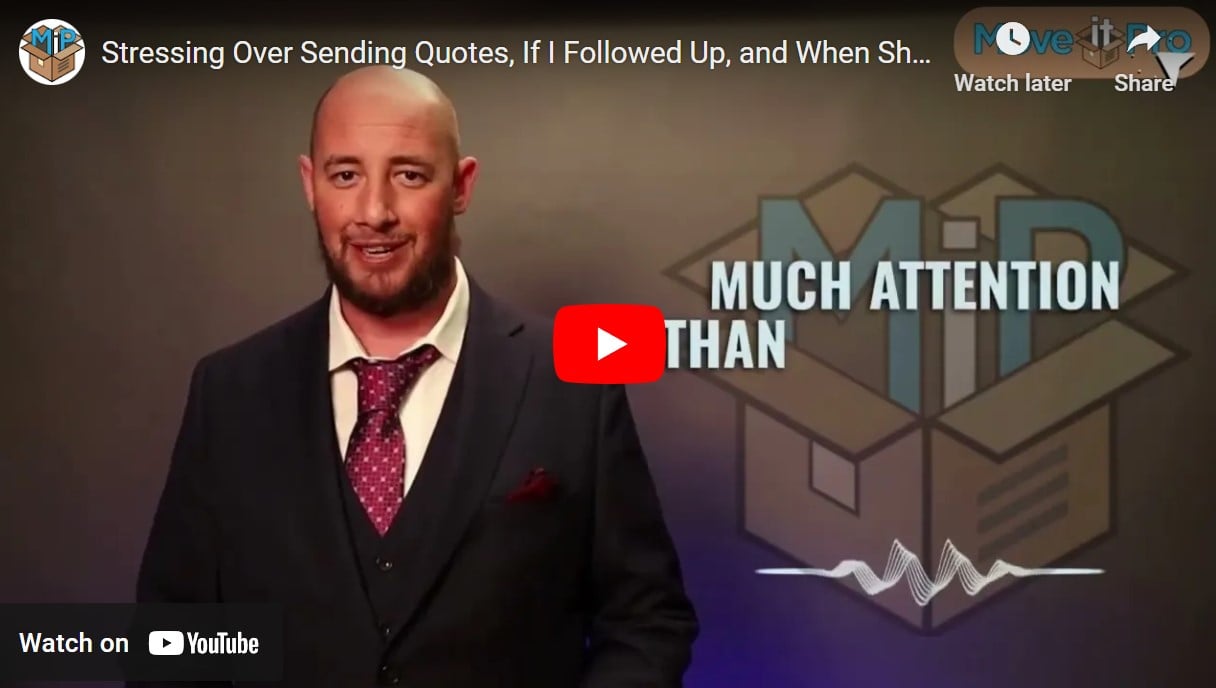Stressing Over Sending Quotes, If I Followed Up, and When Should I Follow Up Next