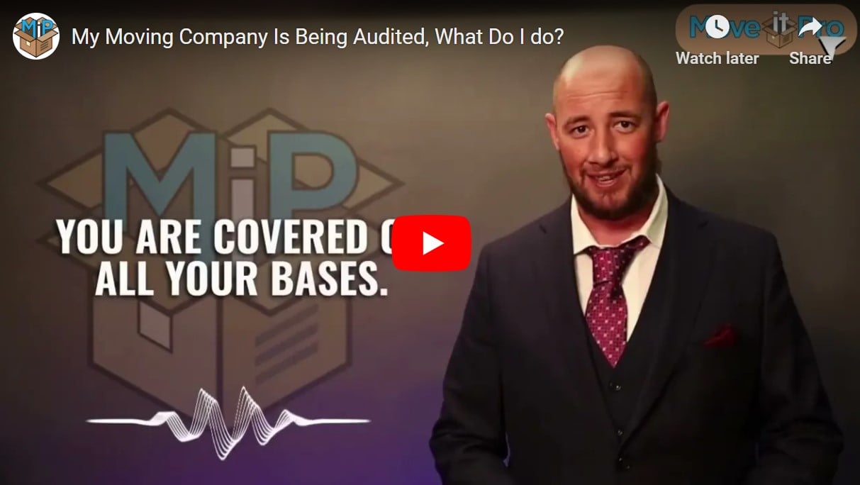 My Moving Company Is Being Audited, What Do I do?
